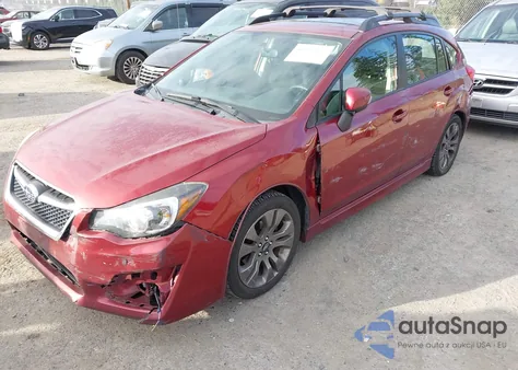 2016 Subaru Impreza 2.0I Sport Premium из США, поврежденный, VIN JF1GPAP63G8212550